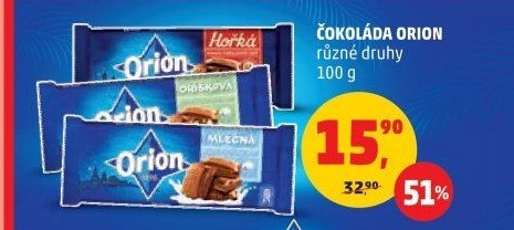 Čokoláda Orion