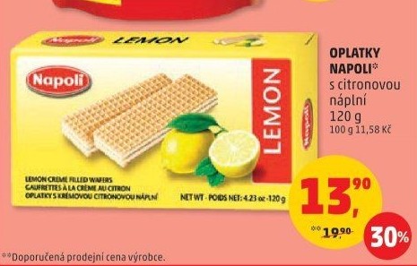 Oplatky Napoli Manner