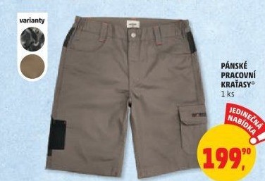 Pracovní šortky - kraťasy