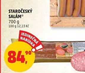 Staročeský salám Příbramská uzenina
