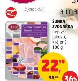 Šunka Zvonařka nejvyšší jakosti LE&amp