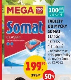 Tablety do myčky Classic Somat