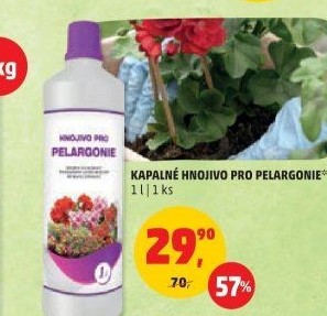 Tekuté hnojivo pro balkonové rostliny