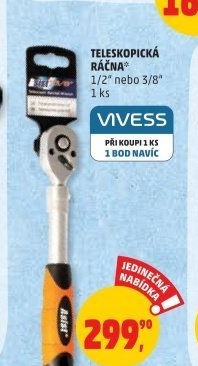 Teleskopická ráčna Asist