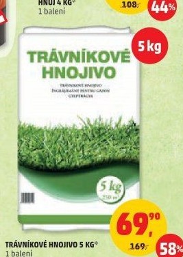 Trávníkové hnojivo