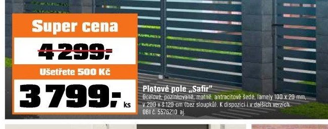 Plotové pole „Safir“
