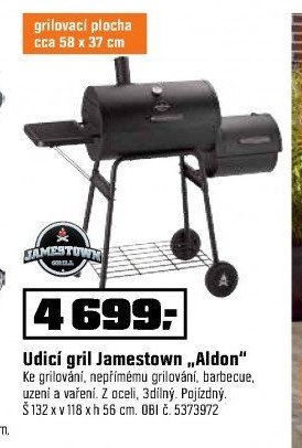 Udicí gril Jamestown „Aldon“