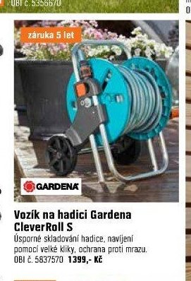 Vozík na hadici Gardena CleverRoll S