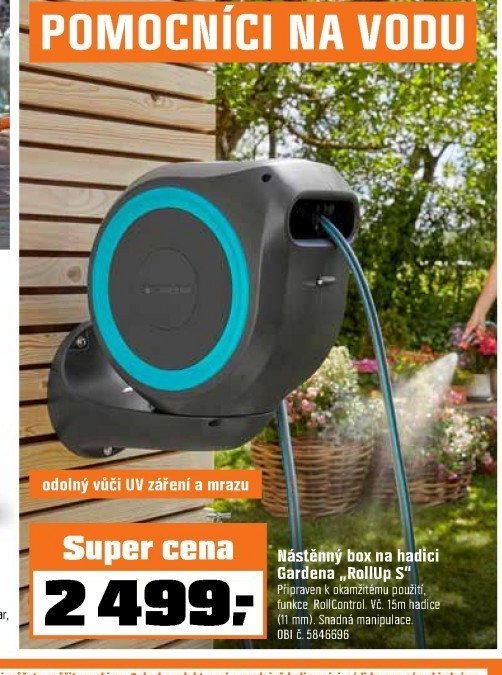 Nástěnný box na hadici Gardena RollUp S