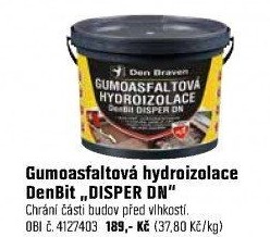 Hydroizolace gumoasfDENBITDISPER DN