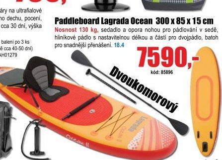 Paddleboard Lagrada Ocean 300 x 85 x 15 cm