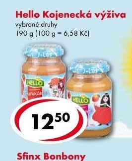 Hello Kojenecká výživa
