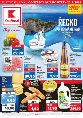 akční leták Kaufland 14.7.2021-20.7.2021
