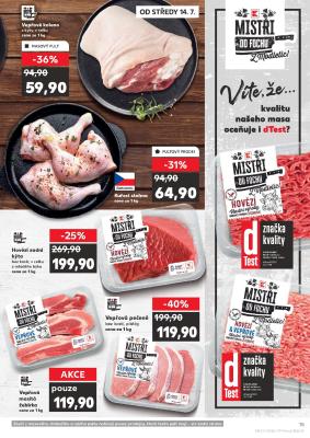 akční leták Kaufland 14.7.2021-20.7.2021