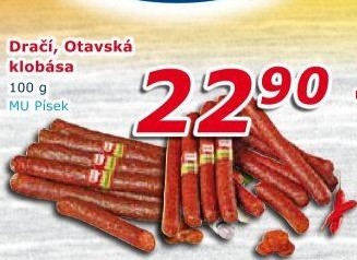 Dračí klobása Maso uzeniny Písek
