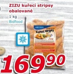 Obalované kuřecí stripsy mražené Zizu