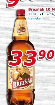 Pivo světlé výčepní 10° Březňák