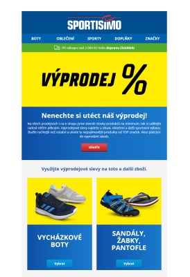 akční leták Sportisimo 12.7.2021-17.7.2021