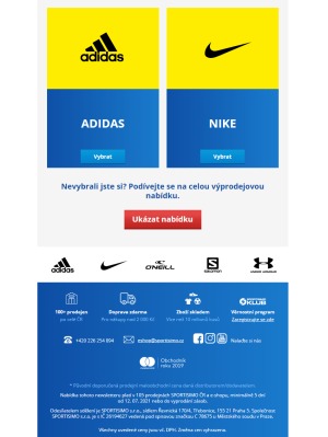 akční leták Sportisimo 12.7.2021-17.7.2021