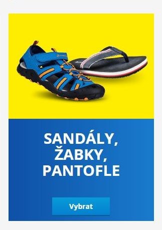 Sandály, žabky, pantofle