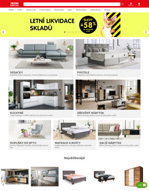 akční leták Jena nábytek 13.7.2021-19.7.2021
