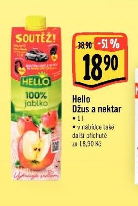 Hello Džus a nektar