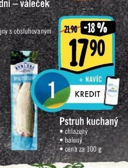 Pstruh kuchaný