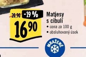 Matjesy s cibulí