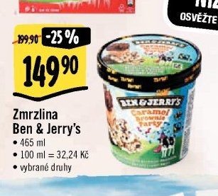 Zmrzlina Ben & Jerry's