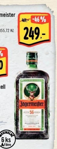 Bylinný likér Jägermeister