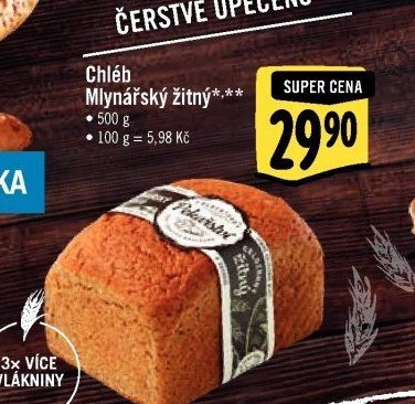 Chléb Mlynářský žitný Albert