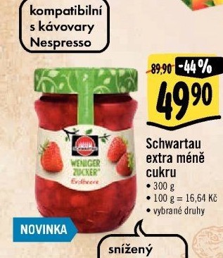 Džem výběrový Extra Schwartau