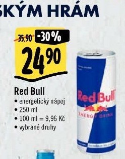 Energetický nápoj Red Bull
