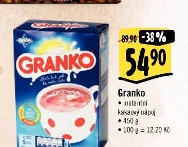 Instantní kakao Granko