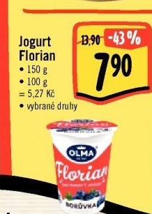 Jogurt smetanový Florian Olma