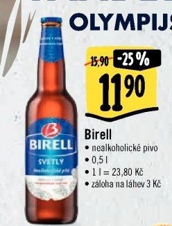 Nealkoholické pivo Birell