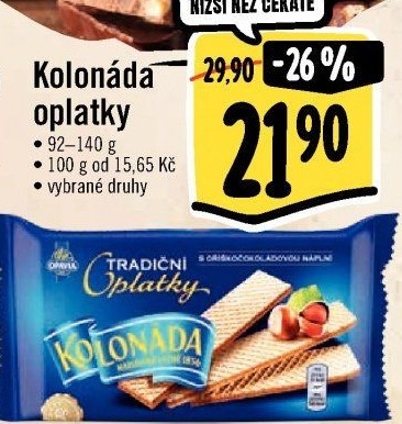 Oplatky Kolonáda Opavia