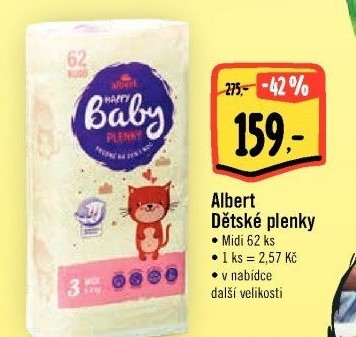 Pleny dětské Albert