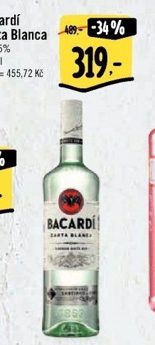Rum Carta Blanca Bacardi