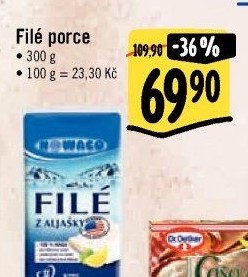 Rybí filé mražené Nowaco