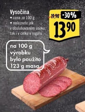 Salám Vysočina Krahulík