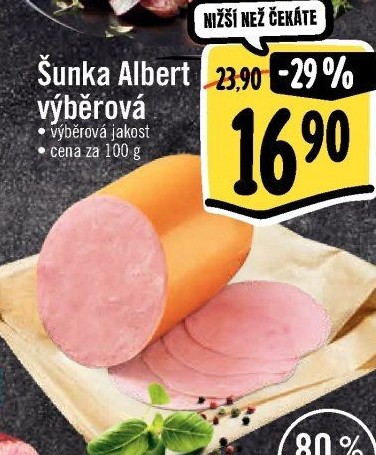 Šunka výběrová Albert