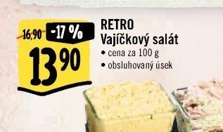 Vajíčkový salát Albert Retro