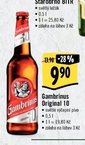 Gambrinus Original 10