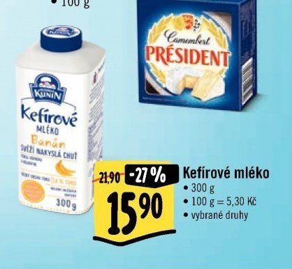 Kunín Kefírové mléko