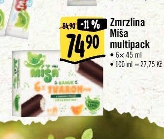 Zmrzlina Míša multipack
