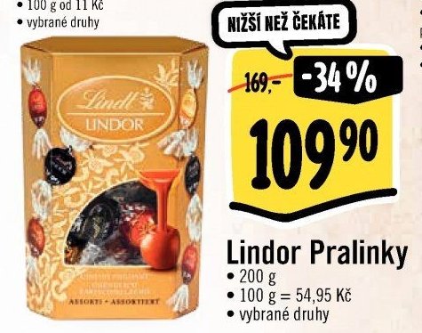 Lindor Pralinky