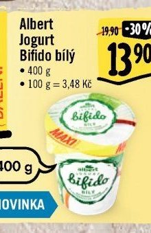 Albert Jogurt Bifido bílý
