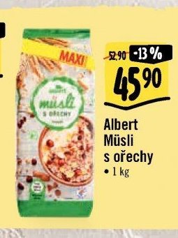 Albert Müsli s ořechy