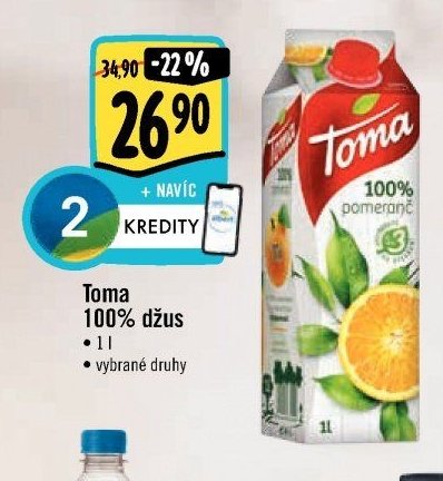 Toma 100% džus